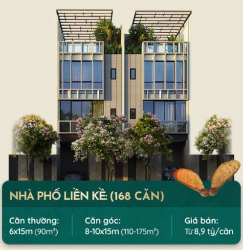 báo giá nhà phố sycamore bình dương