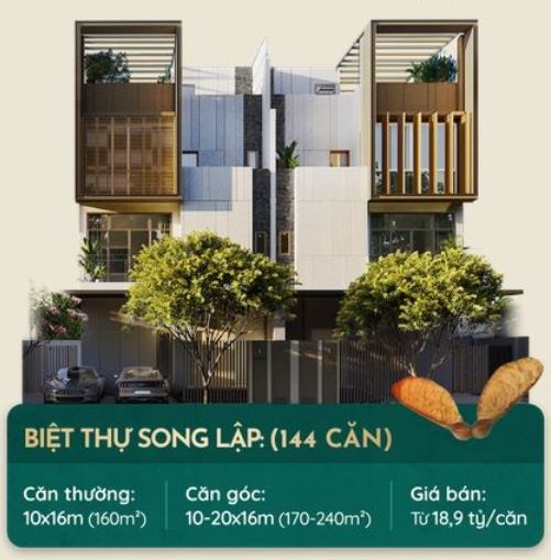 báo giá biệt thự song lập sycamore bình dương